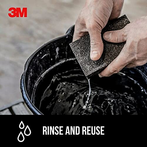 3M Small Area Drywall Sanding Sponge, 3.75 in by 2.625 in by 1 in, Fine/Medium (9093DCNA) (Pack of 2) - size: 3-3/4 in x 2-5/8 in, Pack of 2, style: Fine/Medium