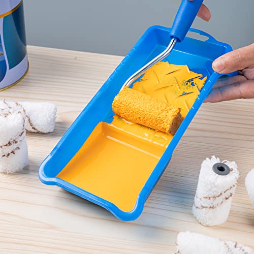 Mister Rui Paint Roller Kit, 9 Pack, 2 Inch Microfiber Paint Roller Covers - size: 2 inch (Pack of 9)