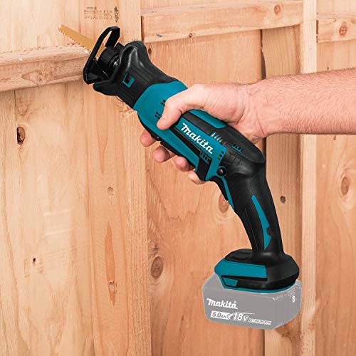 Makita XRJ01Z 18-Volt LXT Lithium-Ion Cordless Compact Reciprocating Saw (Tool Only, No Battery), Bare Tool - style: Tool Only