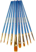 Artlicious Craft Paint Brushes Set for Kids, Acrylic Painting, 10 Pack - style: 10 Pack