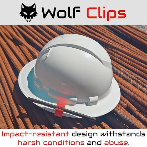 Pyramex Ridgeline Full Brim Parent - color: Red, style: Carpenter's Pencil