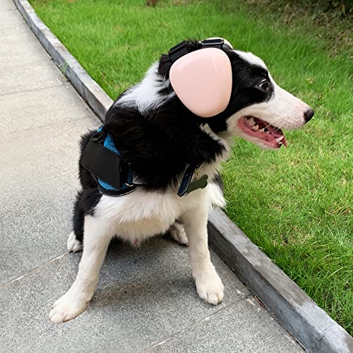 derYEP Dog Earmuffs for Hearing Protection 29dB NRR Ear Muffs Noise Protection (Small, Pink) - color: Pink, size: Small