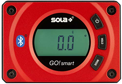 SOLA GO! Smart Digital Pocket Level with Bluetooth, Magnetic 3-Inch - size: 3-Inch, style: Digital, Bluetooth