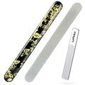 Diamond Nail File with Crystal Nail Shiner Set - color: Golden Rose