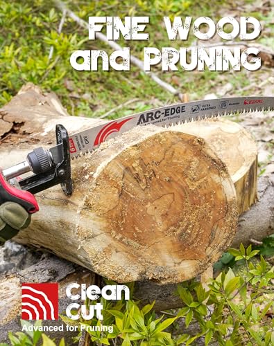 EZARC Arc Edge Reciprocating Saw Blades, 15-Inch 6TPI for Pruning, 3-Pack - size: 15 Inch