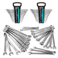 DURATECH Combination Wrench Set, SAE & Metric, 22-piece, 1/4-7/8" & 8-19mm - size: Metric&SAE (8 to 19mm & 1/4" to 7/8")