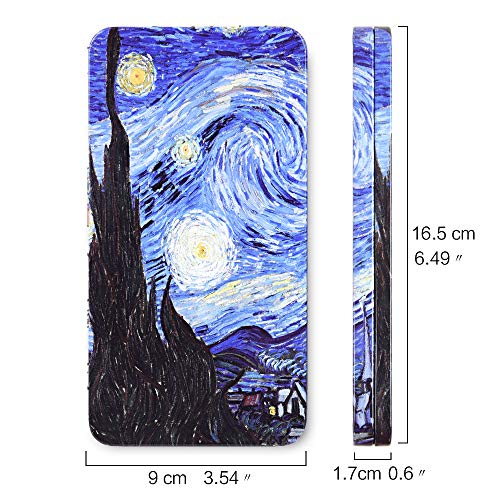 qianshan 40Pcs Empty Half Pans Watercolor Tin Palette with Magnetic Stripe - color: Starrynight