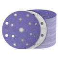 40Pcs 6 Inch Sanding Discs 40 Grit, Hook and Loop Orbital Sandpaper - style: 40Grit-40Pcs