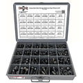 Metric Class 10.9 Hex Cap Flange Frame Bolts & Locking Flange Nuts Assortment Kit - 370 Pieces!