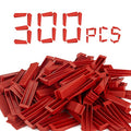 300PCS Tile Leveling System Reusable Tile Wedge for 1/8" 1/16" 1/32" Spacer - size: 300