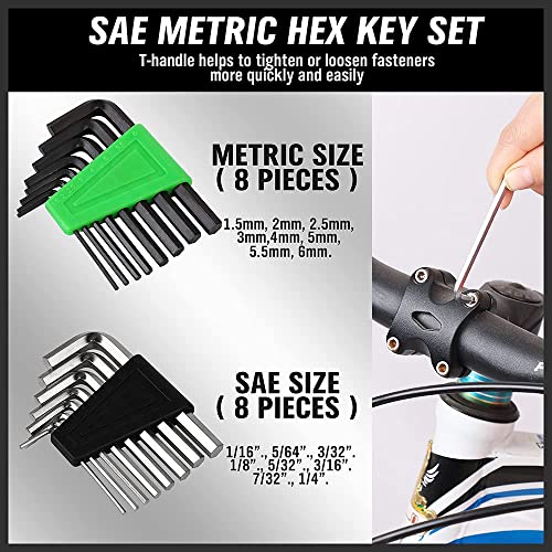 118-Piece Magnetic Screwdriver Set with Plastic Racking, Precision Screwdrivers, Magnetizer, Demagnetizer, Nut Drivers, Ratchet Handles, Allen Keys, Sockets & More - DIY Tools & Gift for Men - style: Durable