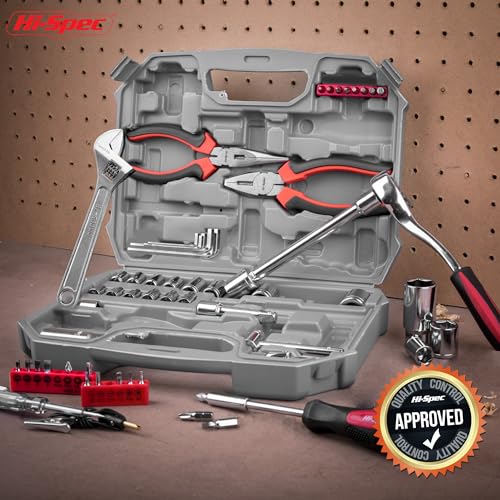 Hi-Spec SAE Auto Mechanics Hand Tool Kit Car Motorcycle Ratchet Wrench - size: SAE 67 PCS