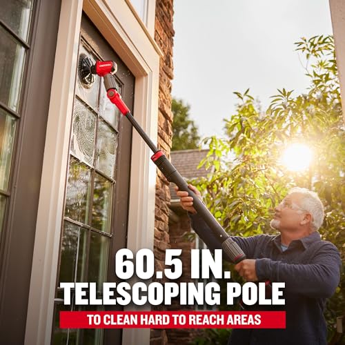 CRAFTSMAN V20 Cordless 2-in-1 Power Scrubber, Multi-Purpose, Bare Tool Only (CMCPS520B) - style: Bare Tool Only