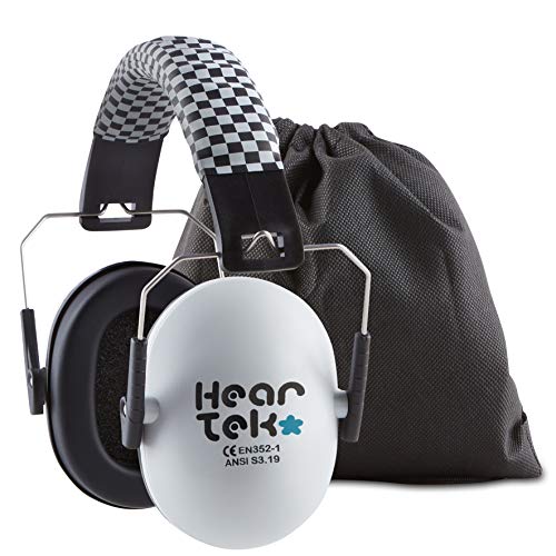 Noise Cancelling Headphones Kids Adult Earmuffs Shooting Ear Protection Foldable Ear Protection Earmuffs - color: Grey