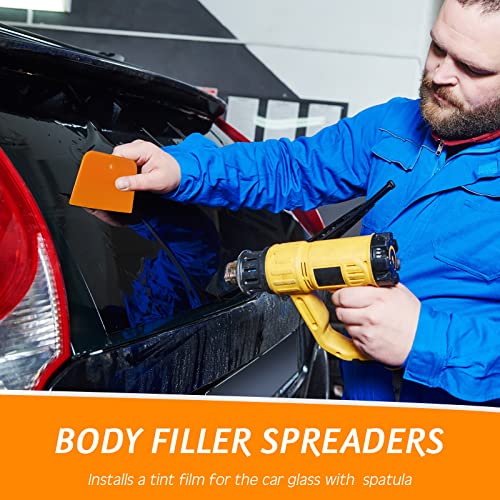 Frienda 6 Pcs Body Filler Spreaders Plastic Auto Putty,3 Sizes - size: 3 Sizes