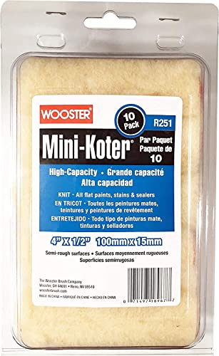 Wooster Brush RR377-4 1/2 Jumbo-Koter Pro/Doo-Z FTP 3/8" Nap Kit, 4 1/2",