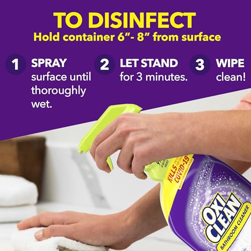 OxiClean Bathroom Cleaner, 32 oz