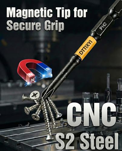 10PCS 3'' Long Magnetic Screwdriver Bits Set: Impact Security Torx Bit T25/T20, Drill Bit Holder & Phillips #1#2#3, Pozidriv SL5, S2 Steel 1/4" Hex Shank for Power Drill & DIY - style: 3'' PH1/2/3 TT15/20/25/30 PZ2 SL5 Bit holder-10PCS
