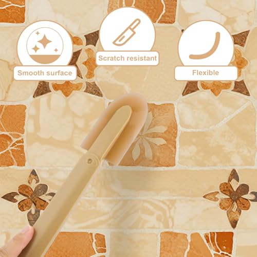 8pcs Rubber Caulking Tool Set, Reusable Silicone Caulk Finishing Spatulas Remover Sealant Smoothing Grout Sealer Spreader Finger Applicator for Kitchen Bathroom Tiles Window Floor Sink (4 Sizes)