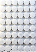 48 Pieces White Felt Self Adhesive Bumpers