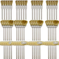 60-Piece Brass Wire Brush Set - Metal Rust Removal, Polishing, Cleaning - 1/8″ (3mm) Shaft - Removes Burrs, Dust, and Oxide Layer - Handles Rough Surfaces - Rotary Tool Accessories - style: Set of 60 Brass Wire Brushes