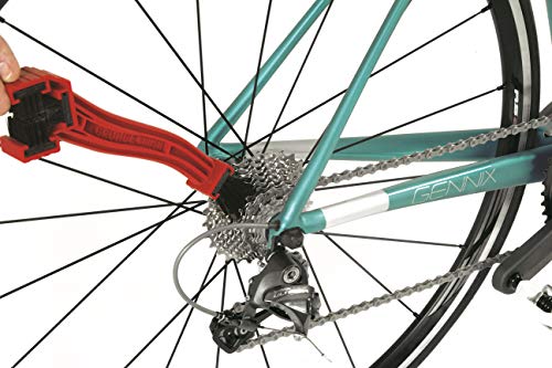 Finish Line Grunge Brush Bike Chain & Gear Cleaner – Dual-Sided Bristles for Chains, Cassettes & Hard-to-Reach Areas - size: 1 Count (Pack of 1)
