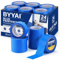 24 Rolls Painters Tape 2 Inch Wide, Blue Masking Tape Bulk - size: 2 inch wide