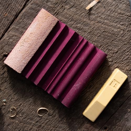 Flexcut Wood Carving Tools | Flexcut SlipStrop | Polish and Debur Cutting and Carving Tools For Razor Sharp Blade Edges | Includes Polishing Compound | PW12 | Made in the U.S.A.
