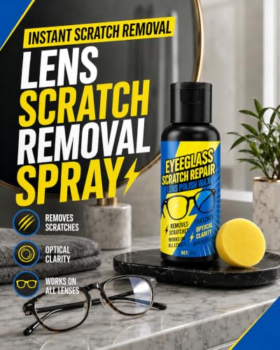 Eyeglass Scratch Remover,Lens Scratch Remover For Eye Glasses(1Set)