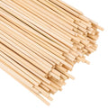 300 Pcs Wooden Dowel Rods, 1/4 x 12 Inch Craft Sticks for DIY - size: 1/4 x 12 Inch(300 PCS)