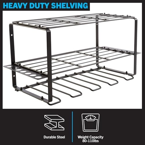 Stalwart 3-Tier Power Tool Organizer Garage Shelving Unit - size: 3 Tier