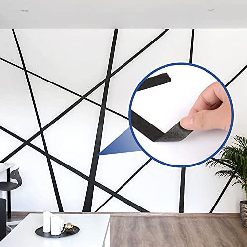 Black Painters Tape, 1 in x 60 yd - color: Black
