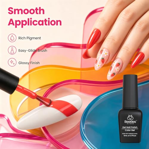 Beetles Fall Gel Polish Kit, Chic Outfits Collection, 25 Colors - color: 0-0 Chic Outfits