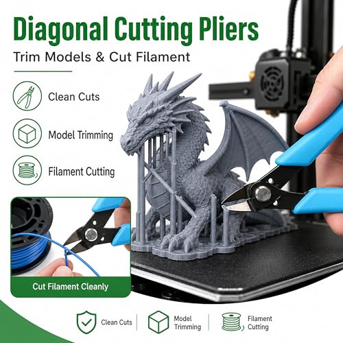 H2D 3D Printer Tool Kit for Bambu Lab H2D/H2D Combo, Maintenance Kit