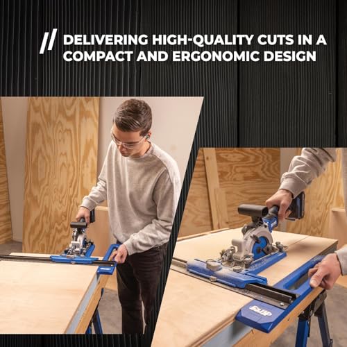 Kreg Rip-Cut + Ionic Drive 4-1/2-Inch Circular Saw Project Kit, 4-1/2-Inch