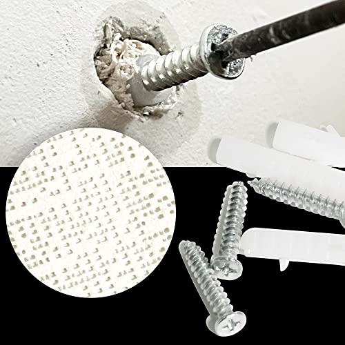 20 Packs Drywall Masonry Anchor Repair Kit Quick Fix Wall Anchors