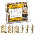 440PCS 3 Sizes Self Drilling Drywall Anchors with Screws Kit