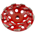 4.5" Diamond Grind Wheel S Seg Concrete & Coating 5/8"-11 Threaded Arbor - style: 4.5" Diameter / S Segments