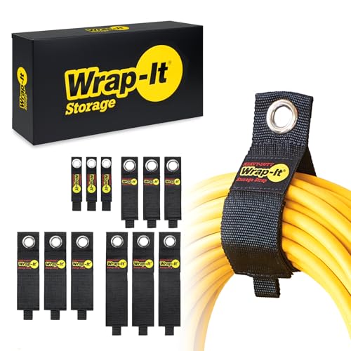 Heavy-Duty Wrap-It Storage Straps (Assorted 12 Pack) - size: Assorted 12-Pack