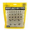Smart Surface 8850 Heavy Duty Self Adhesive Furniture Felt Pads 3/4-Inch, 1-Inch & 1-1/2-Inch Round Oatmeal 144-Piece Value Variety Pack in Resealable Bag