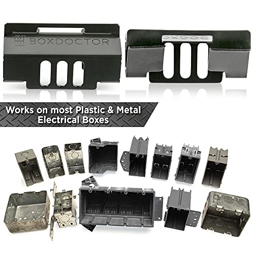 Repair Clips - Fix Loose Outlets and Switches - Electrical Wall Box Repair Clips - 10 Pack
