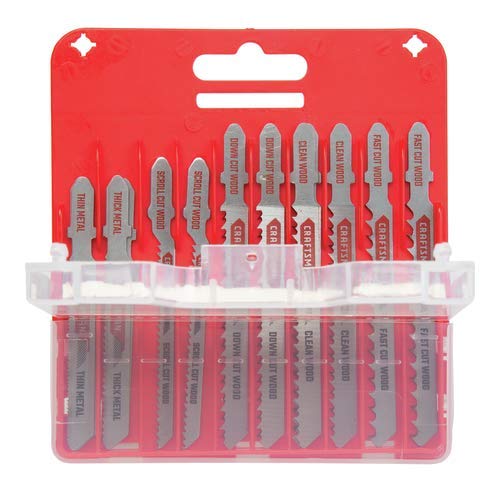 CRAFTSMAN Jigsaw Blades, T-Shank Set, 13-Piece (CMAJ1SET13) - style: T-Shank