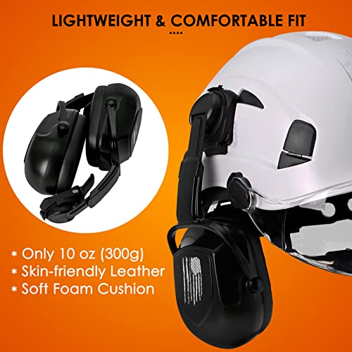 AOLAMEGS Hearing Protection Noise Cancelling Ear Muffs for Hard Hat