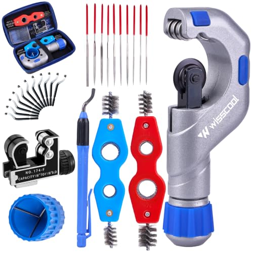WISSCOOL 8-in-1 Tubing Cutter Set HVAC - color: Blue, size: 8 in 1 Set