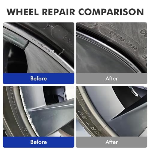 Armor Black Rim Touch Up Paint for Tesla Wheels - color: Armor Black