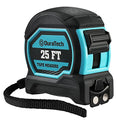 DURATECH 25FT Magnetic Double-Sided Tape Measure, Easy Read Measuring Tape - size: 25 FT, style: 1 Pack