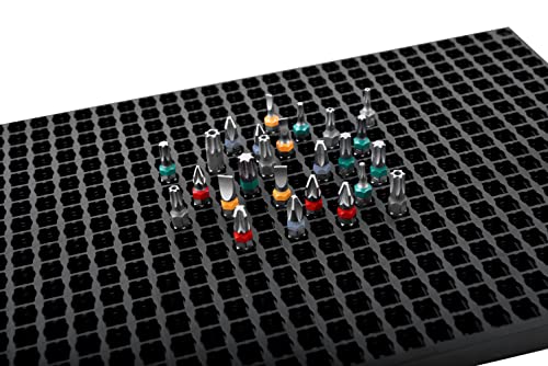 Free Zone 4-Piece Large Pegboard Set - color: Red