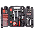 CARTMAN 136-Piece Household Tool Set, Home Repair Kit With Storage Case Box - style: 136 PC