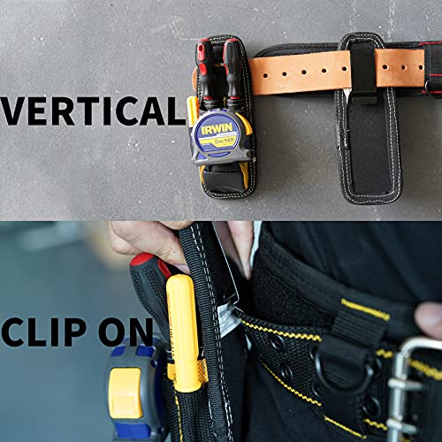Small Tool Holder, Min Work Organizer Tool Pouch and Knife Holder with Snap Clip