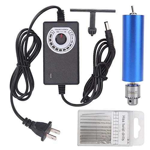 Mini Rotary Tool with Variable Speed Electric Drill for Wood Cutting Carving and Polishing